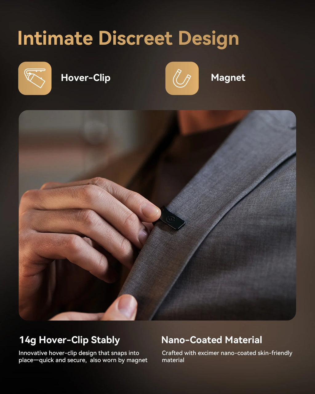 Hollyland LARK MAX 2 Professional Wireless Microphone 32bit Full-Chain Audio AI Noise Cancel for iPhone Camera Android Mic