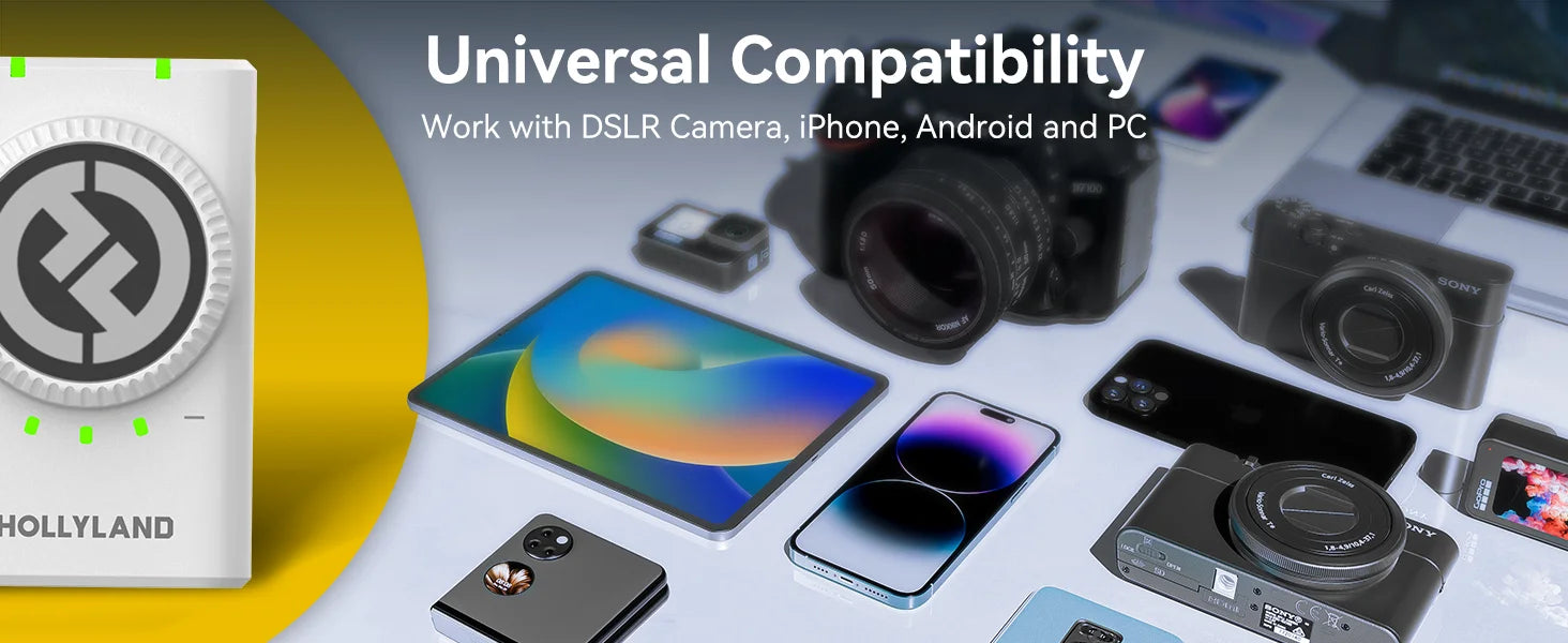 Hollyland LARK M2 White Wireless Lavalier Microphone 300m Range 10H Worktime Wireless Microphone for Vlogging Live Streaming