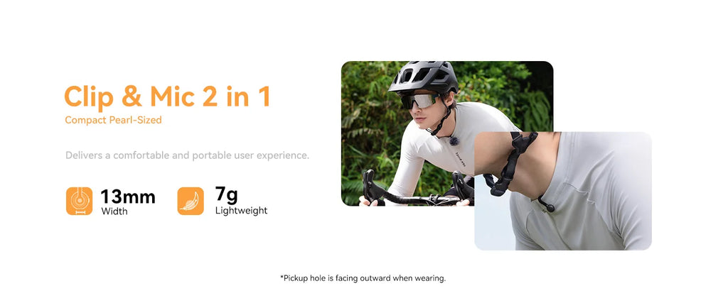 Hollyland LARK M2S Wireless Microphone for iPhone Camera Android PC Noise Cancellation Microphone for Photography Vlog Interview