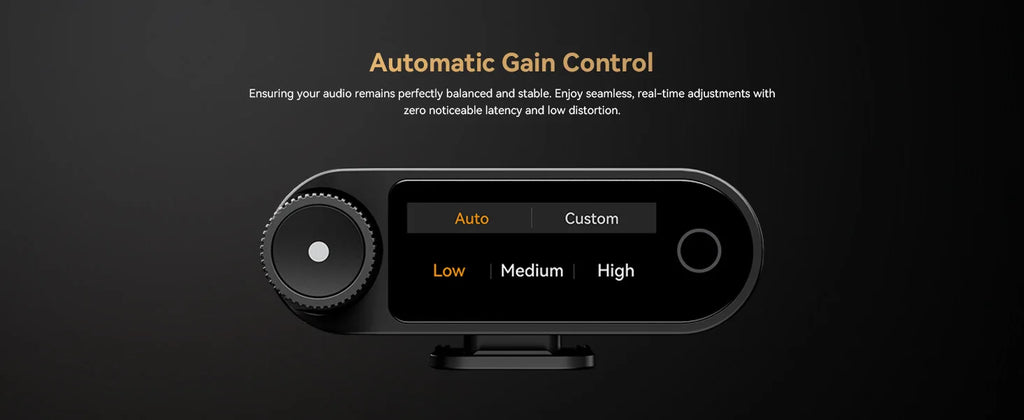 Hollyland LARK MAX 2 Professional Wireless Microphone 32bit Full-Chain Audio AI Noise Cancel for iPhone Camera Android Mic