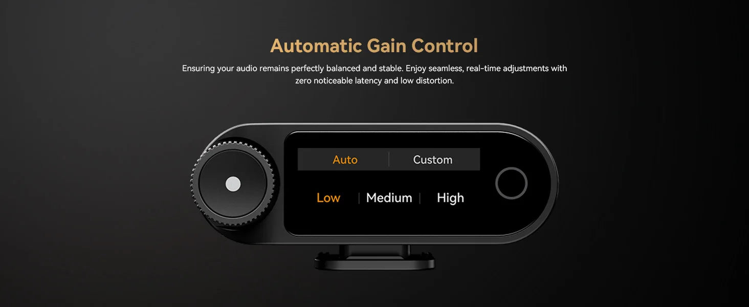 Hollyland LARK MAX 2 Professional Wireless Microphone 32bit Full-Chain Audio AI Noise Cancel for iPhone Camera Android Mic