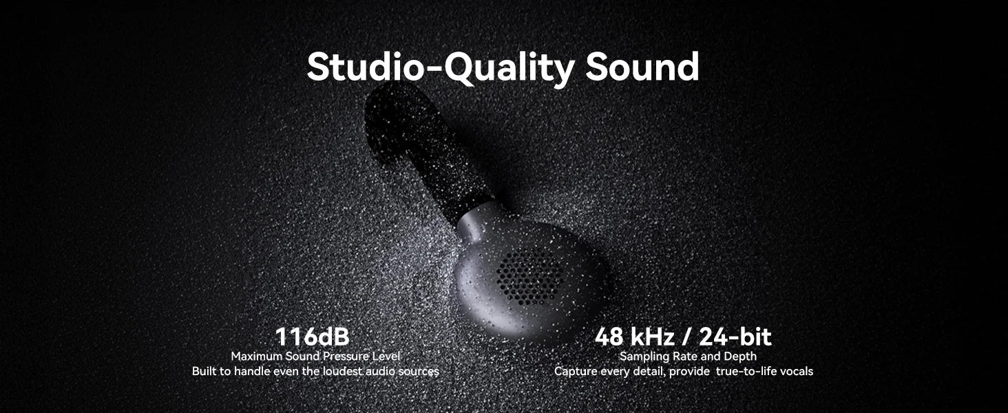 Hollyland Lark M2S Wireless Lavalier Microphone for iPhone Camera Android Phone Noise Cancellation Microphone for Vlog Interview