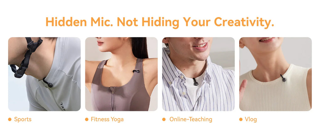 Hollyland Lark M2S Wireless Lavalier Microphone for iPhone Camera Android Phone Noise Cancellation Microphone for Vlog Interview