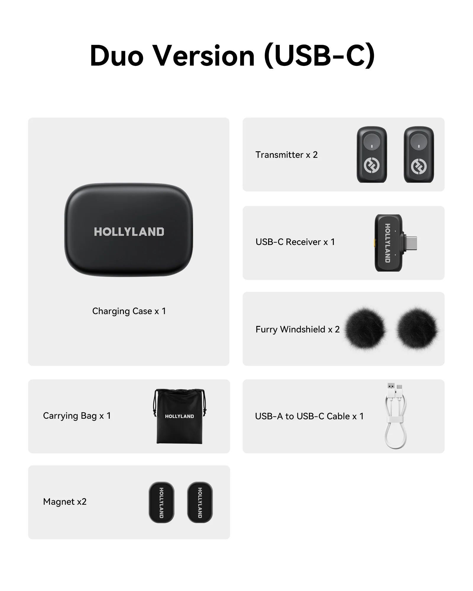 Hollyland LARK A1 Wireless Microphone for iPhone Android Micphone for Youtube Tiktok Vlogging Podcast Noise Cancellation Mic